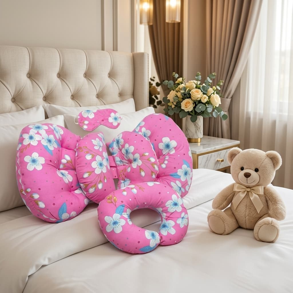 প্রিমিয়াম প্রেগন্যান্সি পিলো (Pink)